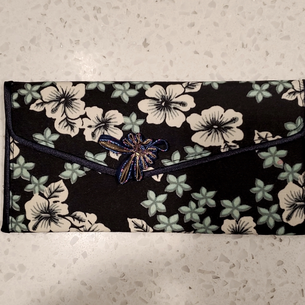 Hawaiian Print WalletCheckbook